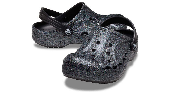 Crocs Toddler Kids Baya Glitter Clogs