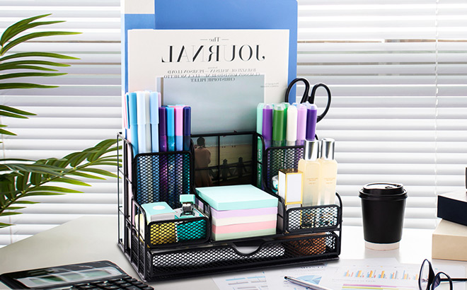 Desk Organizers Caddy and Accessories