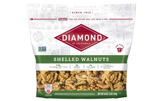 Diamond of California Shelled Walnuts