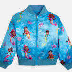 Disney Girls Ariel Varsity Jacket