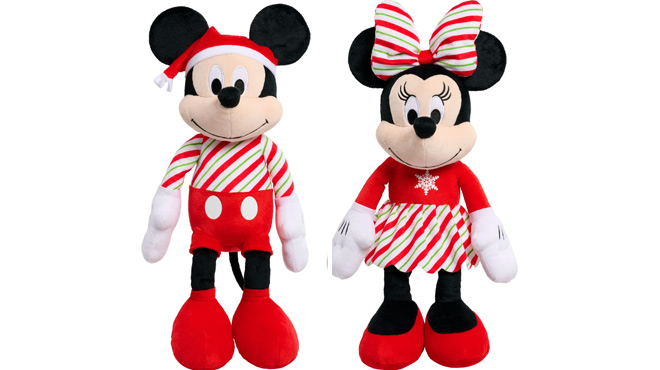 Disney Mickey Holiday Large Plushies