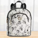 Disney Mickey Mouse Print Mini Backpack on a Table