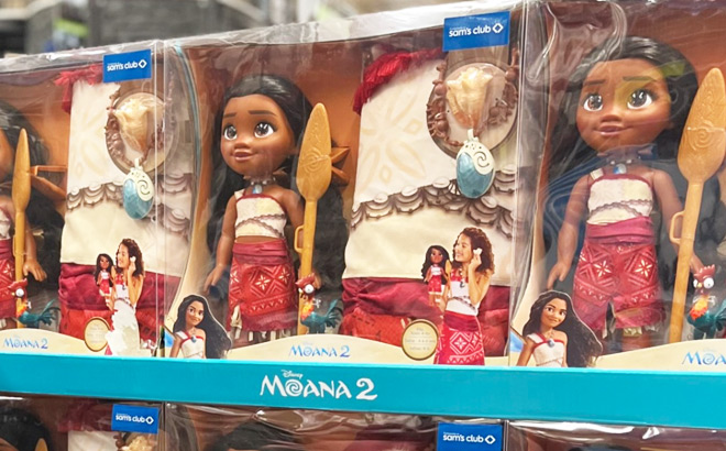 Disney Moana 2 Doll and Dress Up Set at Sams Club