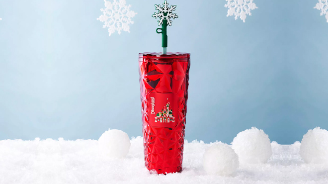 Disneyland Holiday Starbucks Bling Tumbler