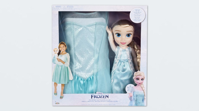 Disneys Frozen Elsa 14 inch Toddler Doll with Dress