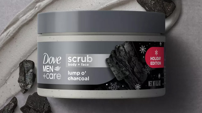 Dove MenCare Body Face Scrub Lump O Charcoal