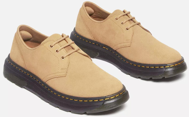 Dr Martens Crewson Lo Suede Casual Shoes