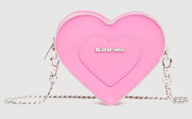 Dr Martens Mini Heart Shaped Leather Bag