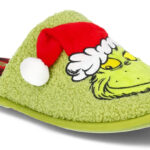 Dr Seuss Grinch Family Scuff Slippers