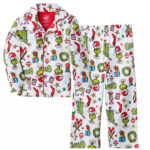 Dr Suess The Grinch Toddler Allover Print Pajama Set