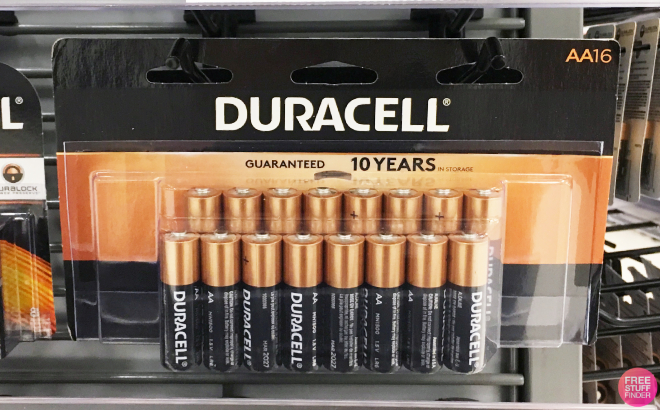 Duracell 16 Count Coppertop AA Alkaline Batteries