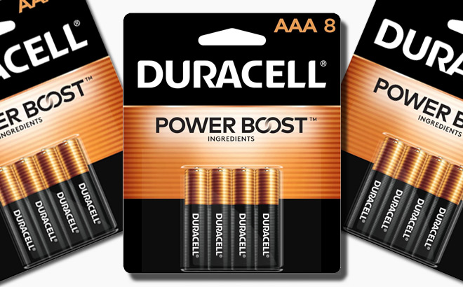 Duracell 8 Count AAA Batteries