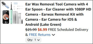 Ear Wax Removal Kit at Checkout