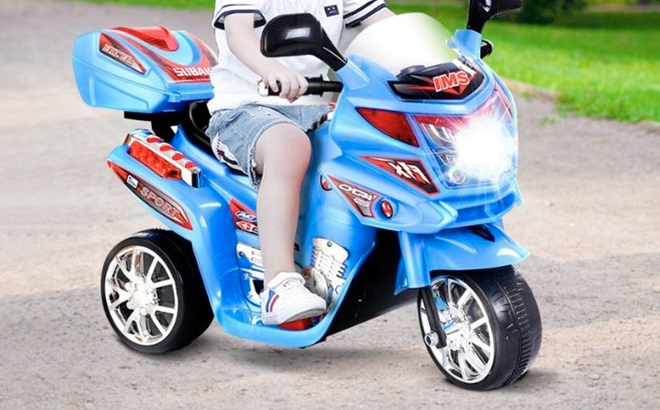 Electric 6V 3 Wheel Kids Ride On Motorcycle