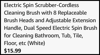 Electric Spin Scrubber Checkout Screenshot