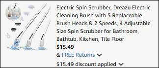 Electric Spin Scrubber