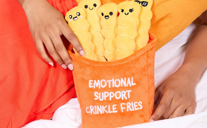 Emotional Support Crinkle Fries