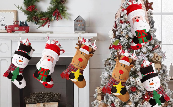 EverMerry Christmas Stockings 3 Piece