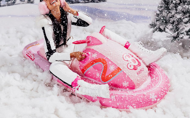 FUNBOY x Barbie The Movie Snowmobile