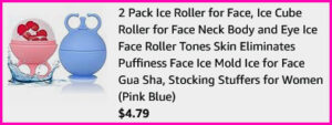 Face Ice Roller Checkout Screen