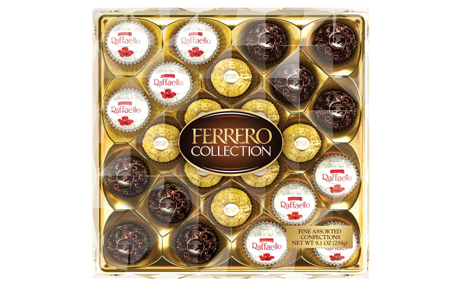 Ferrero Rocher Collection Assorted Candy Chocolates Variety Pack