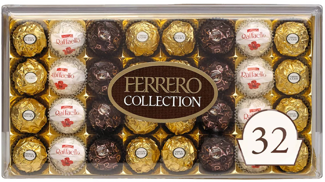 Ferrero Rocher Collection Chocolate Christmas Box 32 Count