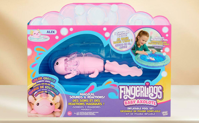 Fingerlings Axolotl Toy