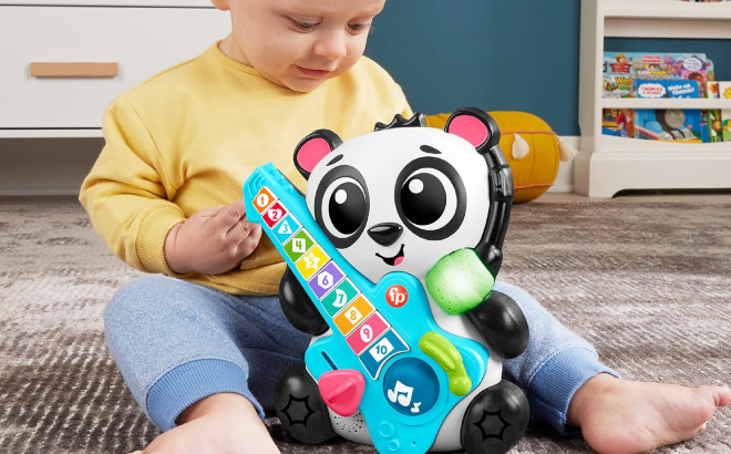 Fisher Price Baby Learning Toy Link Squad Jam Count Panda