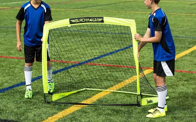 Franklin Sports Blackhawk Pop Up Soccer Goal