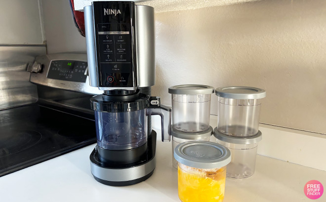 Frozen Treat Maker next to Bowls