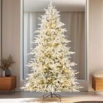 Full Flocked Aspen Christmas Tree