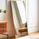 Full Length Floor Mirror with Stand