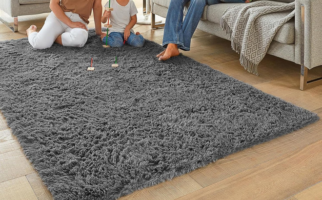 Fuzzy Area Rug