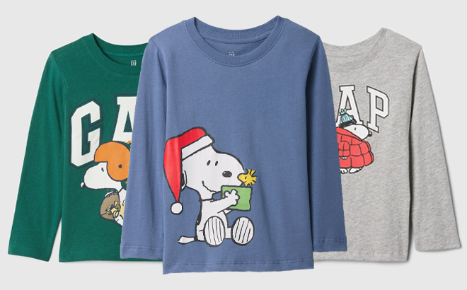 GAP Factory Peanuts Toddler T Shirts