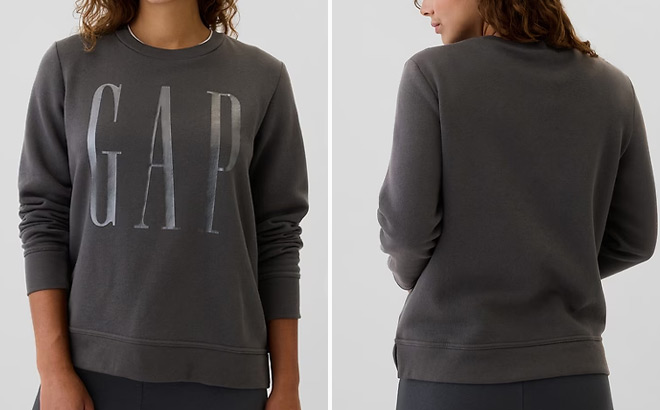 GAP Factory Relaxed Gap Logo Sweatshirt