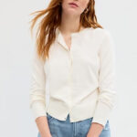 GAP Factory Womens Crewneck Cardigan