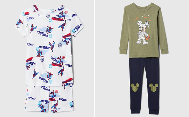 GAP Kids Marvel Spider Man PJ Set