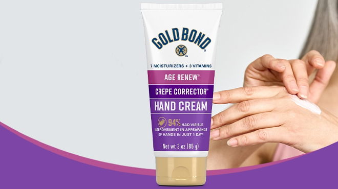 Gold Bond Age Renew Crepe Corrector Hand Cream