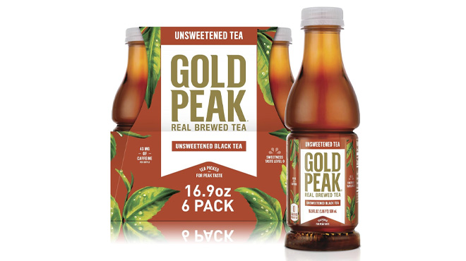 Gold Peak Tea Unsweetened Tea 6 Pack