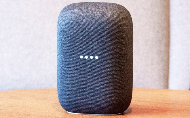 Google Nest Audio Smart Speaker in Charcoal Color