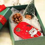 Gospire Christmas Compact Mirror inside a gift box