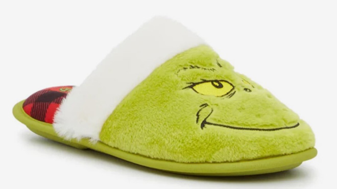 Grinch Scuff Womens Slippers