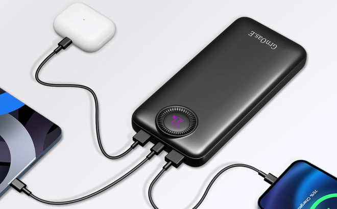 GrnOas.E Fast Charging Portable Power Bank