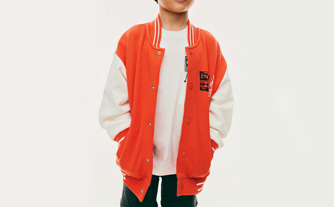 HM Toddler Oversized Baseball Jacket