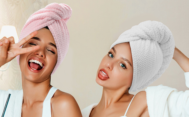 Hair Towel Wrap 2 Pack