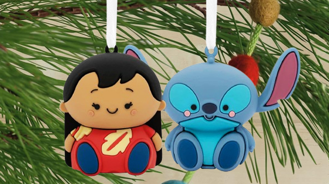 Hallmark Disney Lilo Stitch Christmas Ornaments