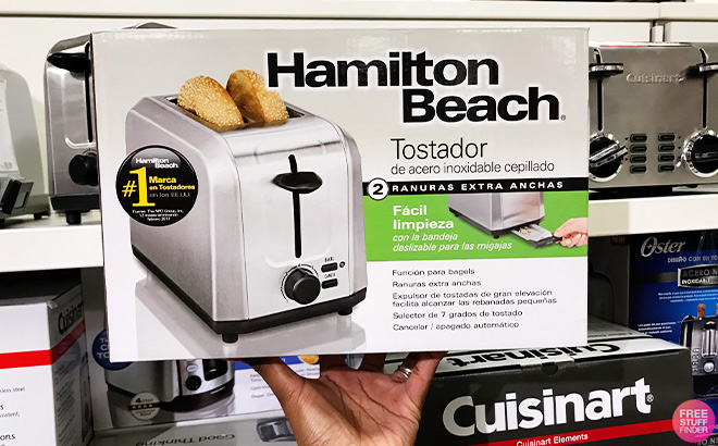 Hamilton Beach 2 Slice Brushed Stainless Steel Toaster