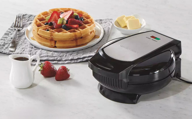 Hamilton Beach Belgian Waffle Maker