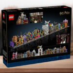 Harry Potter LEGO Diagon Alley Wizarding Shops on the Table