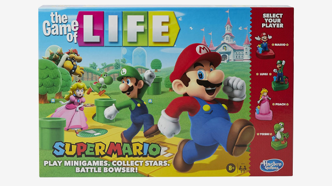 Hasbro The Game of Life Super Mario Edition Board Game